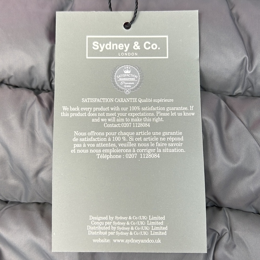 Sydney & Co Reversible Pet Puffer Jacket - Picture 6 of 9